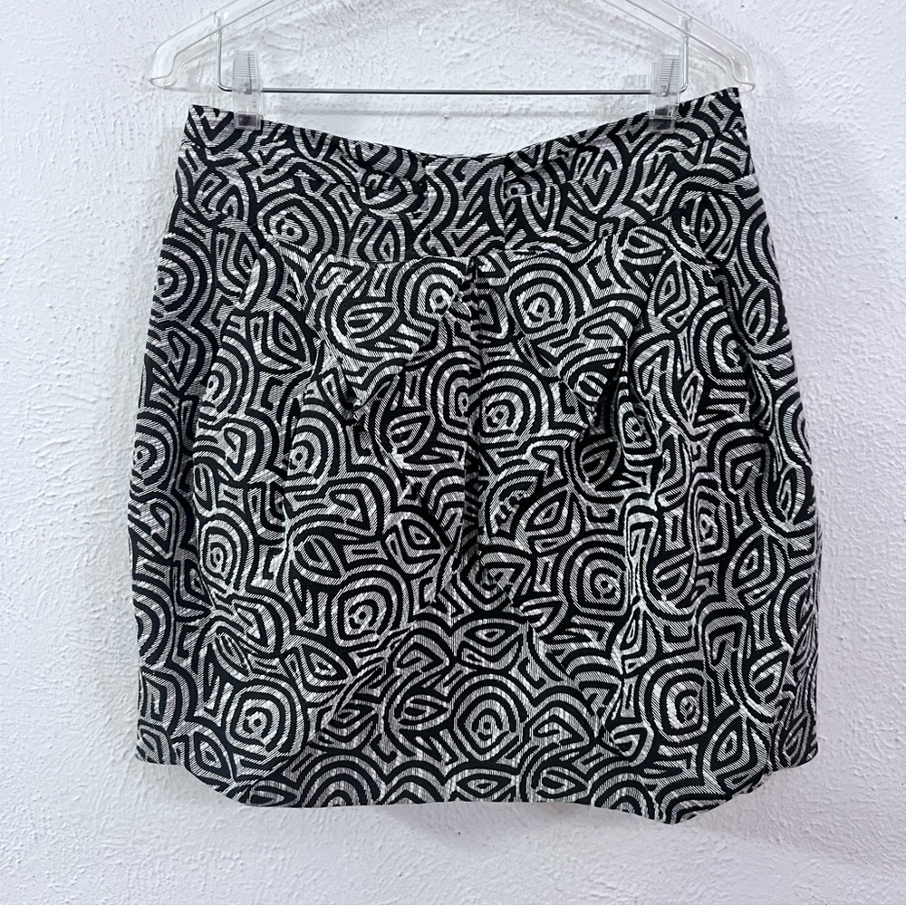 Eva Franco black & white balloon skirt